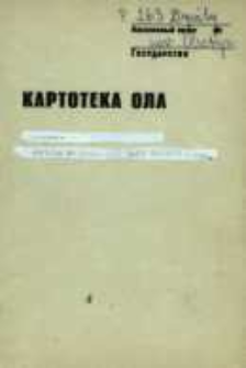 Kartoteka Ogólnosłowiańskiego atlasu językowego (OLA); Dywity (263)