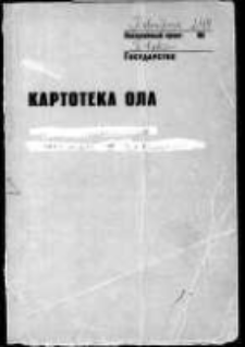 Kartoteka Ogólnosłowiańskiego atlasu językowego (OLA); Podróżna (249)