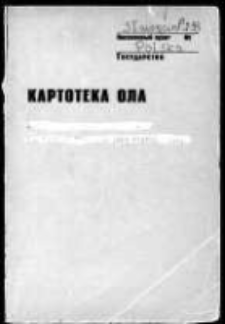 Kartoteka Ogólnosłowiańskiego atlasu językowego (OLA); Sławęcin (238)