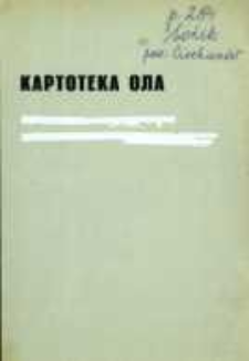 Kartoteka Ogólnosłowiańskiego atlasu językowego (OLA); Sońsk (284)