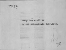 Kartoteka Słownika Gwar Ostr&oacute;dzkiego, Warmii i Mazur, Trzy - Tylki
