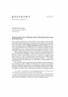 Systematyzacja wzor&oacute;w fleksyjnych dla &bdquo;Słownika gramatycznego języka polskiego"