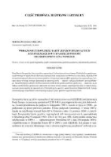 Wdrażanie Europejskiej karty język&oacute;w regionalnych lub mniejszościowych a rzeczywistość socjolingwistyczna w Polsce