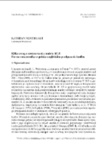 Kilka uwag o zastosowaniu modelu MLF. Forma rzeczownika w polsko-angielskim przełączaniu kod&oacute;w