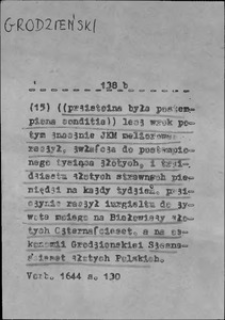 Kartoteka Słownika języka polskiego XVII i 1. połowy XVIII wieku; Grodzieński - Gr&oacute;b