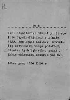 Kartoteka Słownika języka polskiego XVII i 1. połowy XVIII wieku; H - Hardo