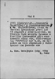 Kartoteka Słownika języka polskiego XVII i 1. połowy XVIII wieku; I9