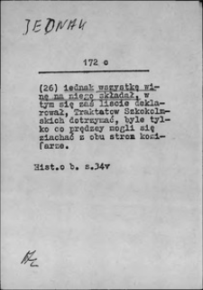 Kartoteka Słownika języka polskiego XVII i 1. połowy XVIII wieku; Jednak