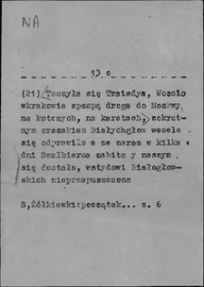 Kartoteka Słownika języka polskiego XVII i 1. połowy XVIII wieku; Na7