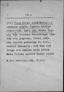 Kartoteka Słownika języka polskiego XVII i 1. połowy XVIII wieku; Nie6