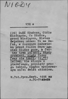 Kartoteka Słownika języka polskiego XVII i 1. połowy XVIII wieku; Nigdy2 - Nitryjeński