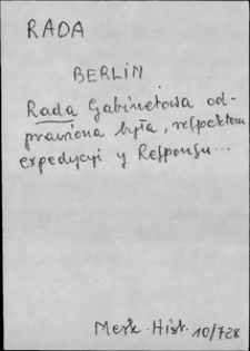 Kartoteka Słownika języka polskiego XVII i 1. połowy XVIII wieku; Rada - Rajtaria