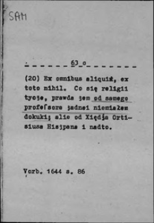 Kartoteka Słownika języka polskiego XVII i 1. połowy XVIII wieku; Sam3 - Sarmatycki