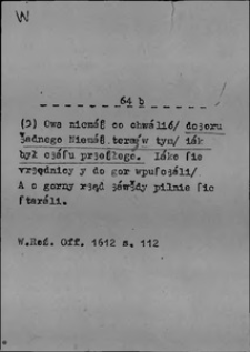 Kartoteka Słownika języka polskiego XVII i 1. połowy XVIII wieku; W9