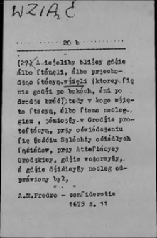 Kartoteka Słownika języka polskiego XVII i 1. połowy XVIII wieku; Wziąć2 - X