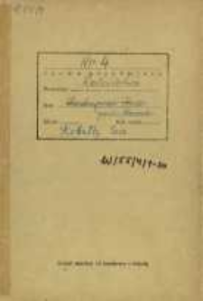 Zeszyty z badań gwarowych; W55/4