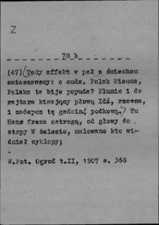 Kartoteka Słownika języka polskiego XVII i 1. połowy XVIII wieku; Z8