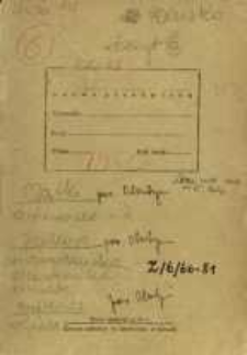 Zeszyty z badań gwarowych; Z/6