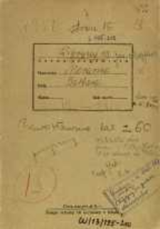 Zeszyty z badań gwarowych; W/13