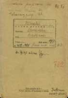 Zeszyty z badań gwarowych; Wx/19