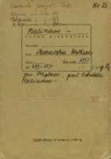 Zeszyty z badań gwarowych; Wx/21
