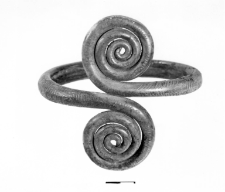 armlet with two spiral discs (Ludów Śląski) - chemical analysis