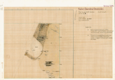 KZG, V 14 A, plan archeologiczny wykopu
