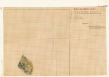 KZG, V 14 A, plan archeologiczny wykopu