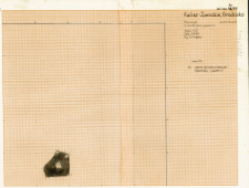 KZG, V 14 A, plan wykopu archeologicznego
