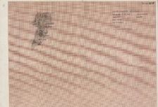 KZG, V 14 A, plan archeologiczny wykopu