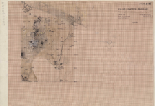 KZG, V 14 A, plan archeologiczny wykopu