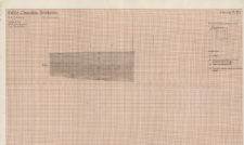 KZG, V 14 B, profil archeologiczny N wykopu