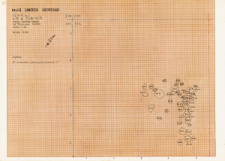 KZG, V 14 C, plan archeologiczny wykopu