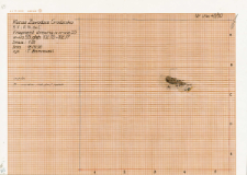 KZG, V 14 C, plan archeologiczny wykopu