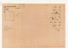 KZG, V 14 C, plan archeologiczny wykopu