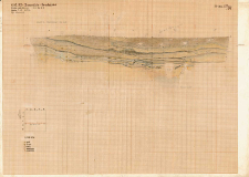 KZG, V 14 D, profil archeologiczny N wykopu