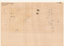 KZG, V 14 D, plan archeologiczny wykopu
