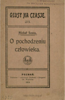 O pochodzeniu człowieka