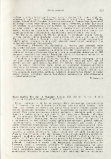 Book received. B. Kurtén, 1971: The age of mammals. London, 250 pp