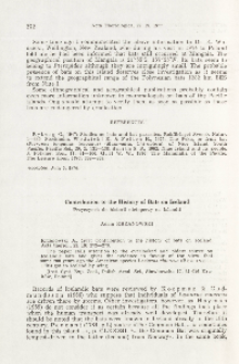 Contribution to the history of bats on Iceland