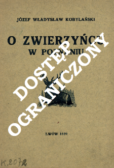 O zwierzyńcu w Poznaniu