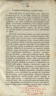 O nadużyciach drukarzy, i wadach druku