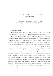 Procedura szybkiego kojarzenia obiekt&oacute;w w klastery