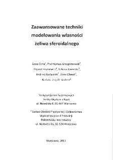 Zaawansowane techniki modelowania własności żeliwa sferoidalnego