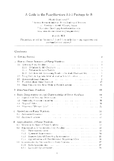 A guide to the FuzzyNumbers 0.3-1 package for R