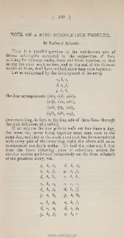 On a case of the involution AF+BG+GH=0, where A, B, F, G, H are ternary quadrics