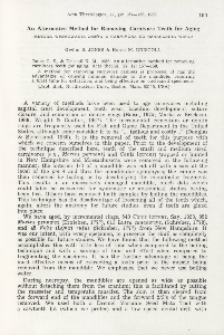 An alternative method for removing carnivore teeth for aging