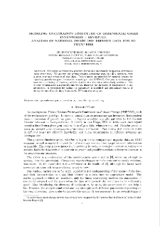 Modeling uncertainty structure of greenhouse gases inventories-revised. Analysis of national inventory reports data for EU countries