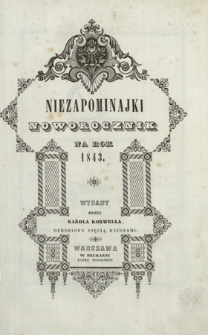 Niezapominajki : noworocznik na rok ...