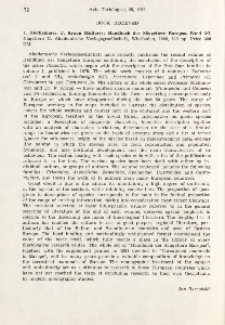 Book received. J. Niethammer, F. Krapp (ed.), 1982: Handbuch der S&auml;ugetiere Europas. Band 2/1. Nagetiere II. Akademische Verlagsgesellschaft, Wiesbaden, 649 pp